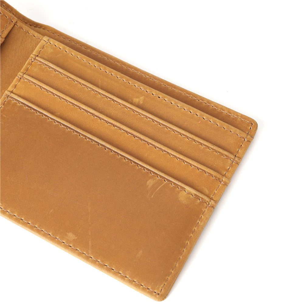 🎄 Genuine Leather Bifold Wallet – The Perfect Christmas Gift