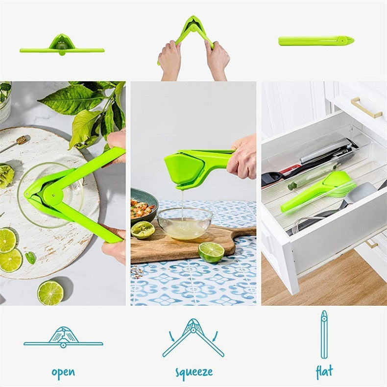 🍋 Easy-to-Squeeze Manual Juicer – Handheld Lemon &amp; Citrus Press | Fresh Juice Anytime