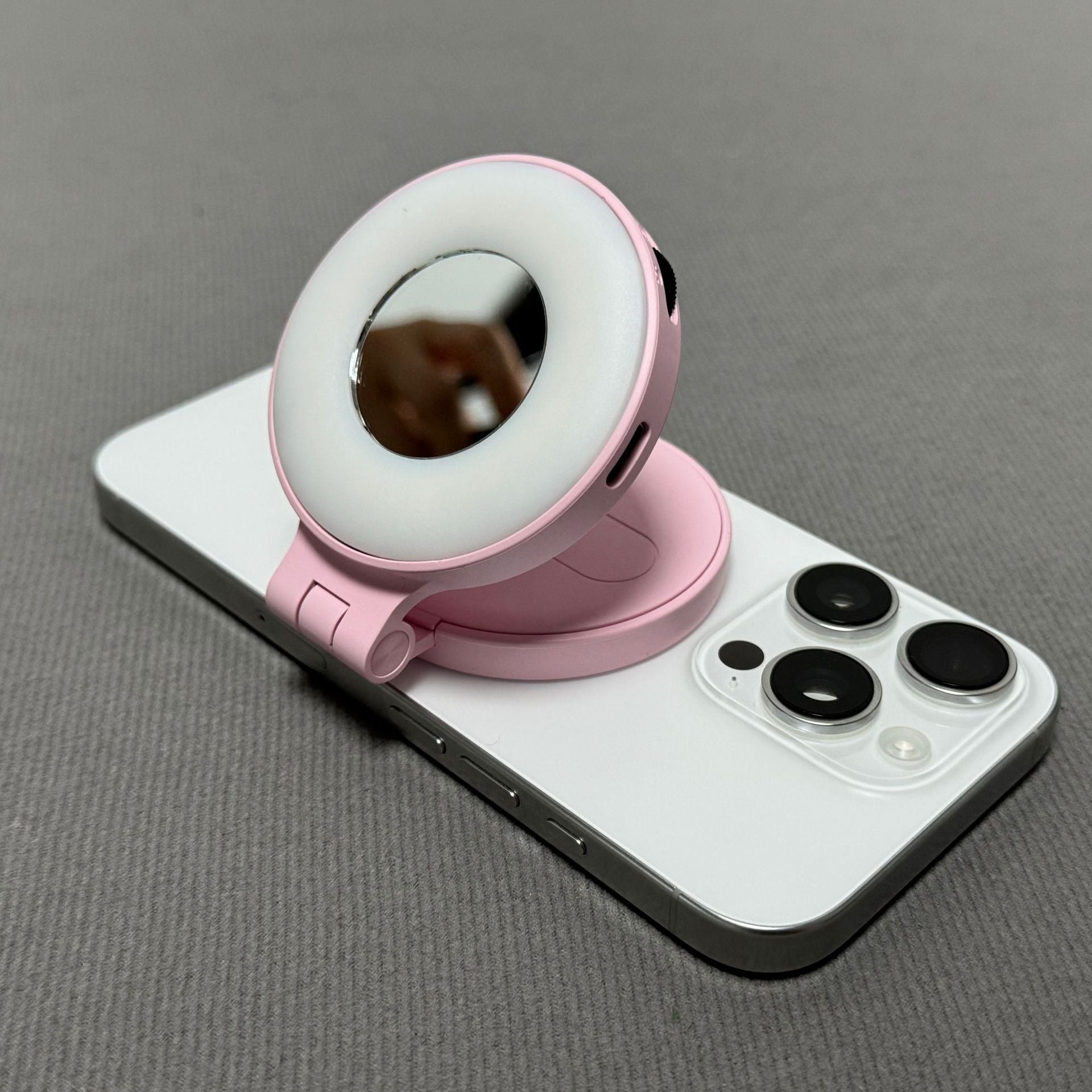 ✨ MagSafe Magnetic Selfie Light – Portable Ring Light & Phone Stand for Perfect Shots