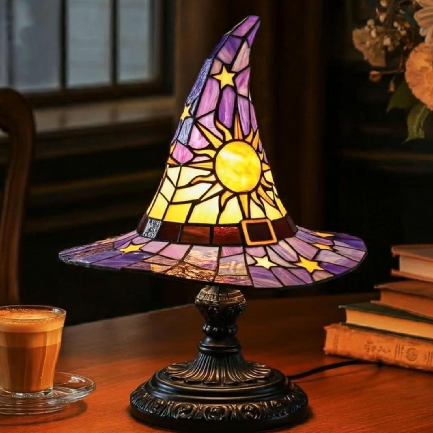 Magical Glow ✨ – Witch Hat LED Lamp | Halloween USB Decor Light