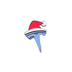 🎅 Santa Hat 3D Car Emblem Sticker