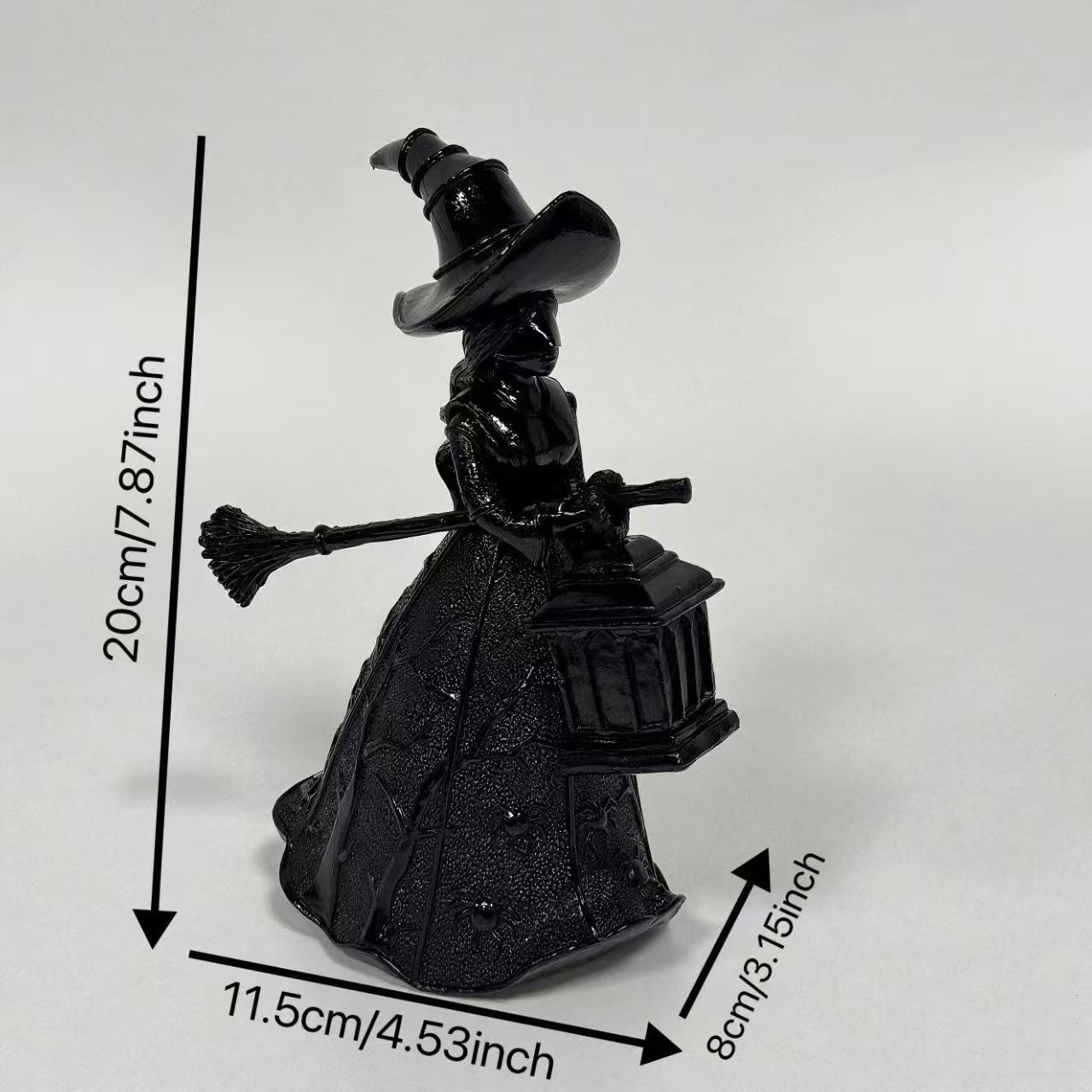 🧙‍♀️ Halloween Witch Lamp – Spooky LED Table Light for Home & Party Décor