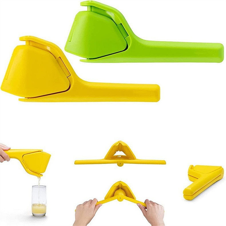🍋 Easy-to-Squeeze Manual Juicer – Handheld Lemon &amp; Citrus Press | Fresh Juice Anytime