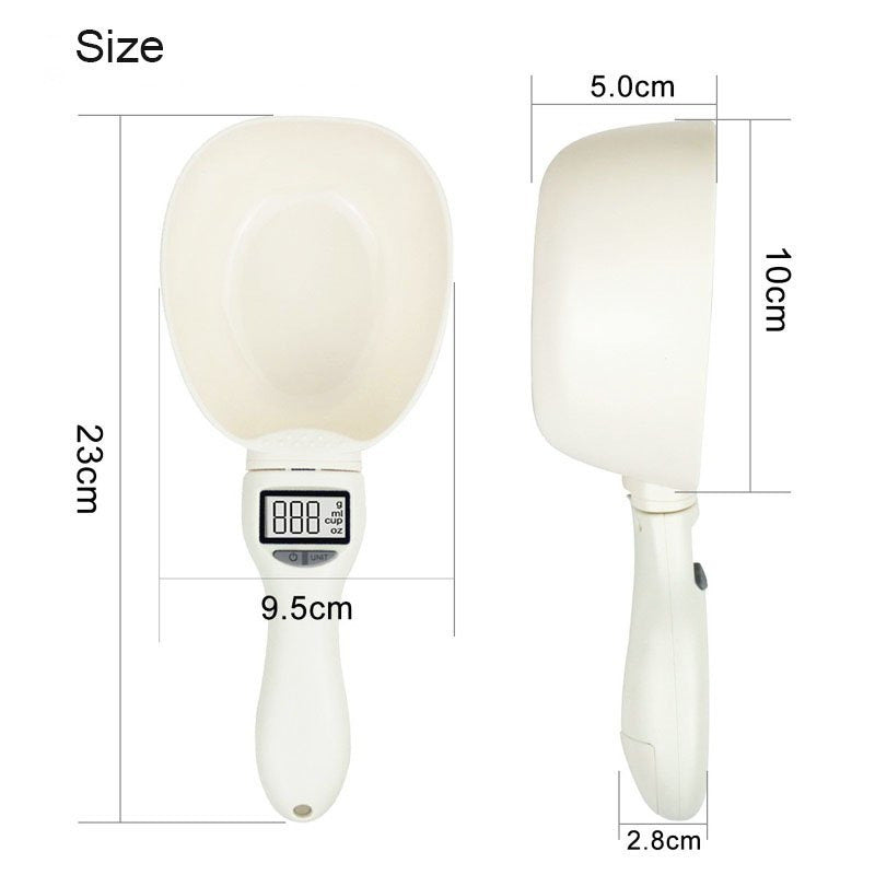 Electronic Weighing Device, Measuring Spoon | Free Shipping,A multi-functional graduated grain spoon is presented as a gift