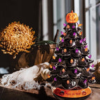 🎃 Glowing Halloween Tree – Light-Up Tabletop Decoration for Spooky Parties & Home Décor