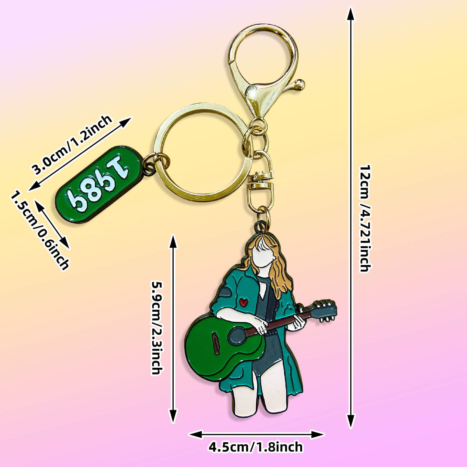 ✨ Berry Era Keychain – Cute Cartoon Pop Icon Fan Collectible 🎶💜DOUBLE