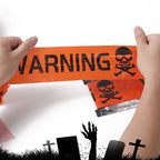 Halloween Decorations,Halloween Caution Tape,Halloween Tape Bundle Creepy Banner Party Decor | FREE SHIPPING