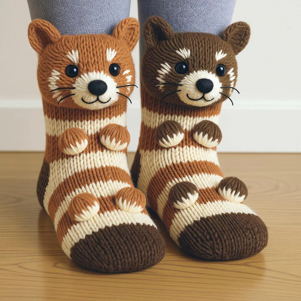 Cozy Animal Socks 🐾 – Cute, Comfy & Full of Personality!