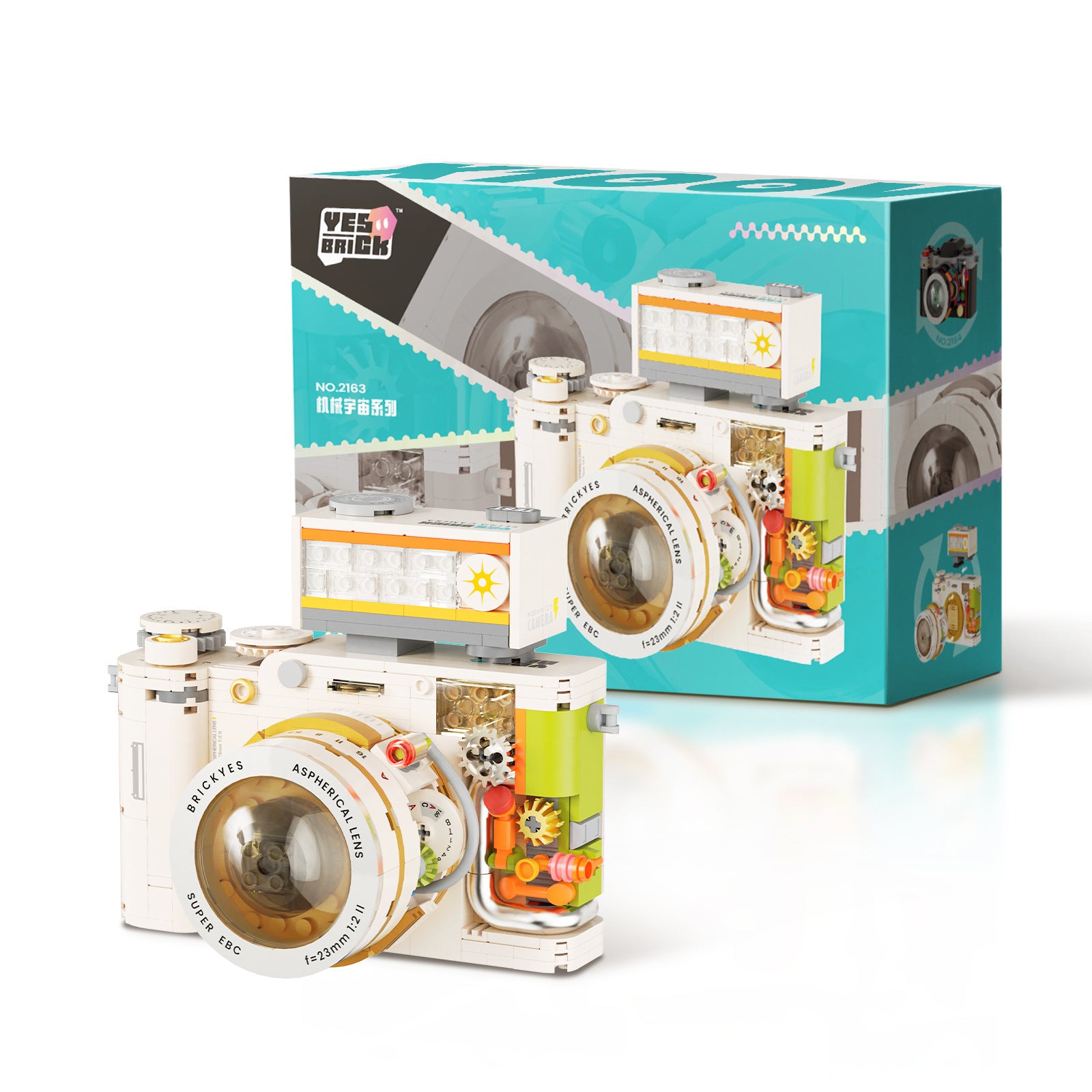 Retro Camera Building Blocks – 1:1 DSLR Puzzle Model Kit for Adults | 50% OFF, FREE SHIPPING