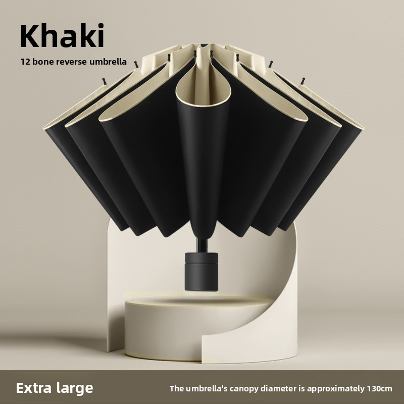 ☂️ MegaShield 130CM Oversized Umbrella – Windproof, Sunproof & Rain-Ready!