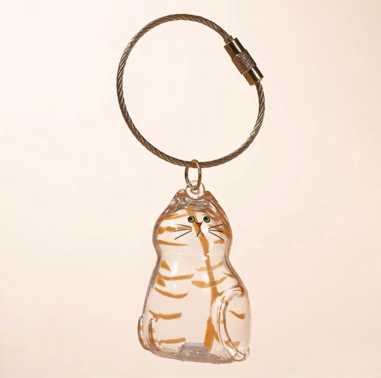 Pet Hair Memory Capsule – Keepsake Keychain in Cat & Dog Shapes