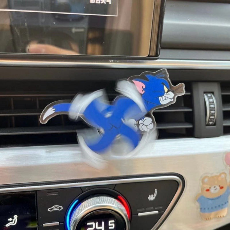🚗Catch Me If You Can – Tom & Jerry Car Air Vent Spinner | Free Shipping