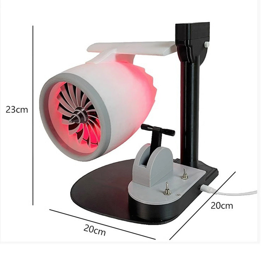 3D Printing Desktop Aircraft Engine Fan Humidifier | Free Shipping