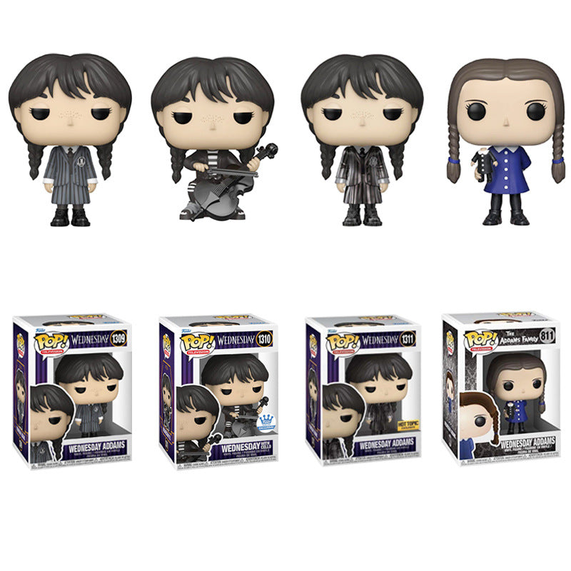 🖤 Addams Family Collectible Figurine – Wednesday Edition | 42% OFF, FREE SHIPPING