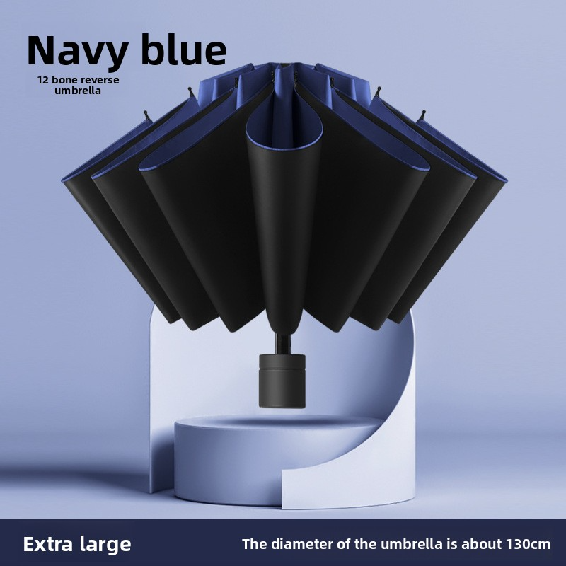 ☂️ MegaShield 130CM Oversized Umbrella – Windproof, Sunproof & Rain-Ready!