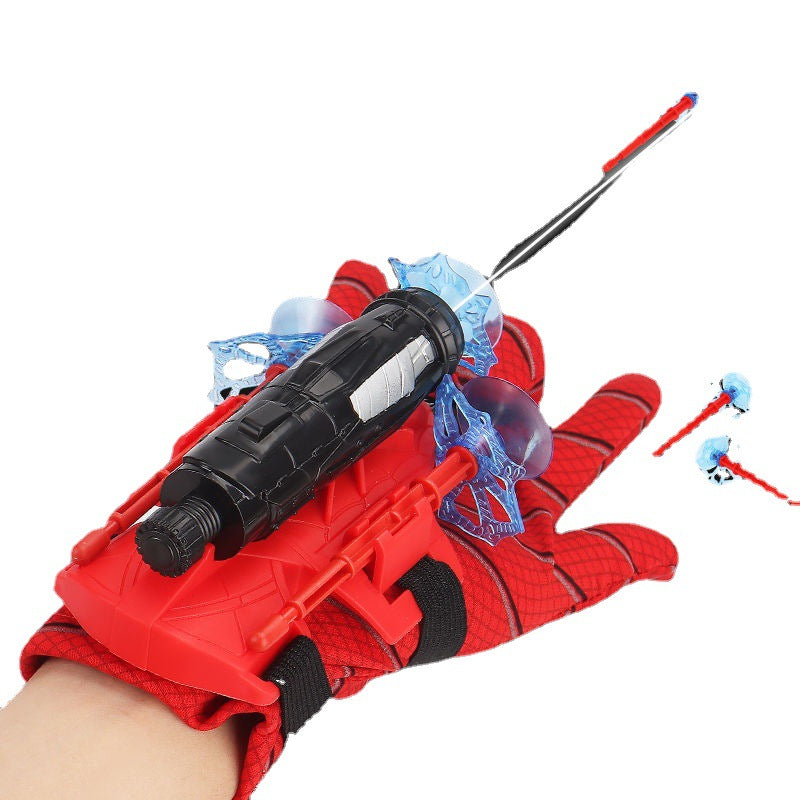 Spider Web Wrist Launcher Toy 🕷️🕸️ – Soft Bullet Blaster for Kids