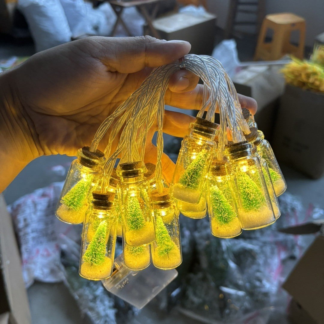 🎅Christmas LED Globe String Lights – Santa Edition Festive Home Décor✨
