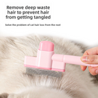 🐾 Tame That Fur Storm – Self-Cleaning Pet Grooming Brush for Dogs & Cats | Free Shipping