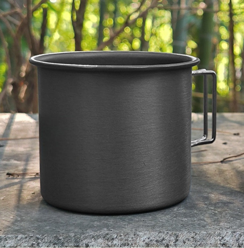Outdoor Adventure Cup – Fire-Ready, Multi-Use Camping Mug with Anodized Aluminum