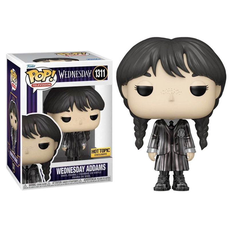🖤 Addams Family Collectible Figurine – Wednesday Edition | 42% OFF, FREE SHIPPING