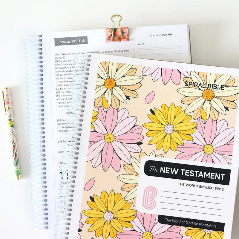 The Bible in a Year ✝️ – 52-Week Guided Study Workbook & Journal