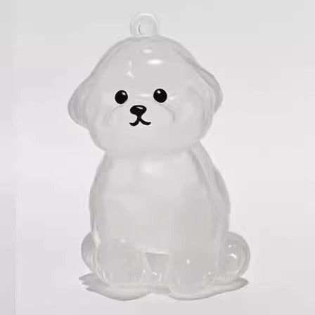 Pet Hair Memory Capsule – Keepsake Keychain in Cat & Dog Shapes
