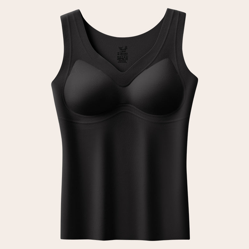 💖7A Antibacterial Jelly Bra Tank – Seamless, Warm & Soft Support for Women💖