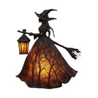 🧙‍♀️ Halloween Witch Lamp – Spooky LED Table Light for Home & Party Décor