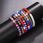 Independence Day Bracelet Set – 6 or 8-Pack Patriotic Wristbands