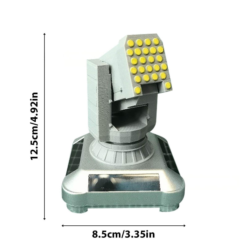 Vehicle-Mounted Solar-Powered Automatic Rotating Military Model | FREE SHIPPING