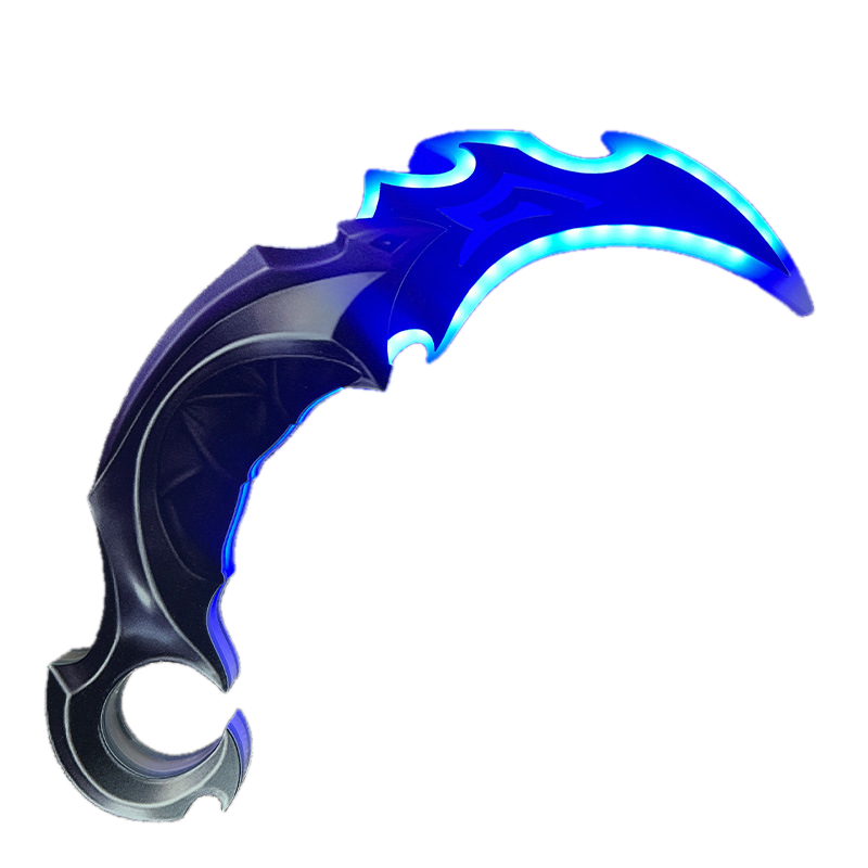 Acrylic Glow-in-the-Dark Toy Model Glowing Weapon Model Toy Claw Knife Toy Claw Knife Model Glowing Claw Knife | FREE SHIPPING