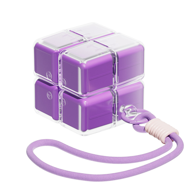 Magic Cube Pill Organizer with Lanyard Portable Medication Dispenser 7-Day Sealed Tablet Storage Box Medication Dispenser | FREE SHIPPING