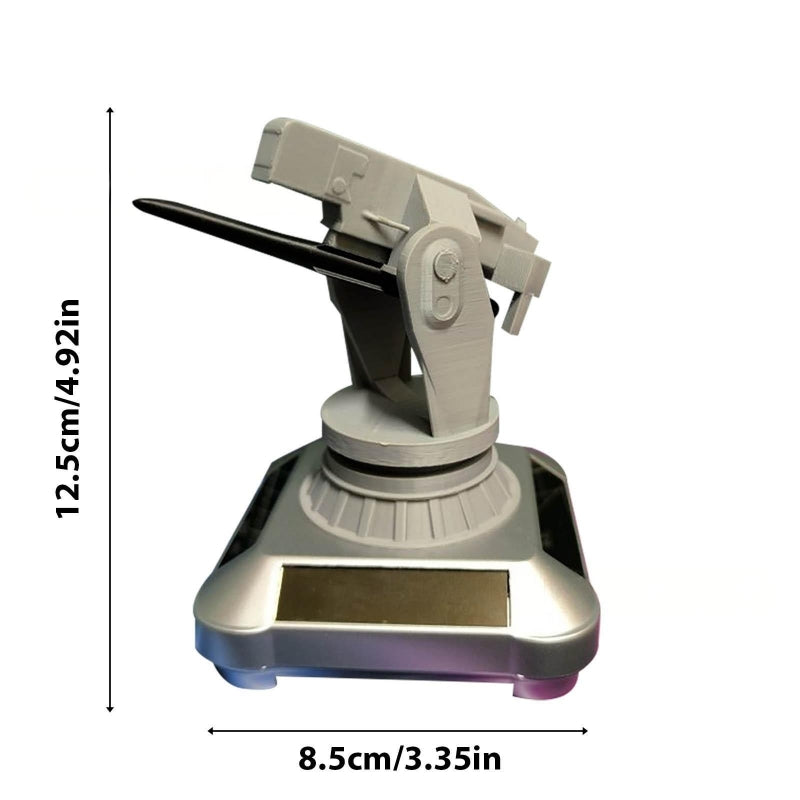 Vehicle-Mounted Solar-Powered Automatic Rotating Military Model | FREE SHIPPING