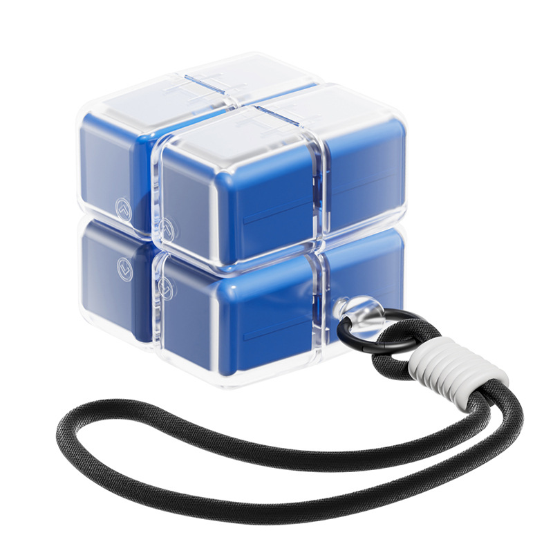 Magic Cube Pill Organizer with Lanyard Portable Medication Dispenser 7-Day Sealed Tablet Storage Box Medication Dispenser | FREE SHIPPING