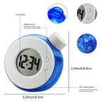 Eco-Friendly Water-Powered Clock – No Batteries, Just H₂O!