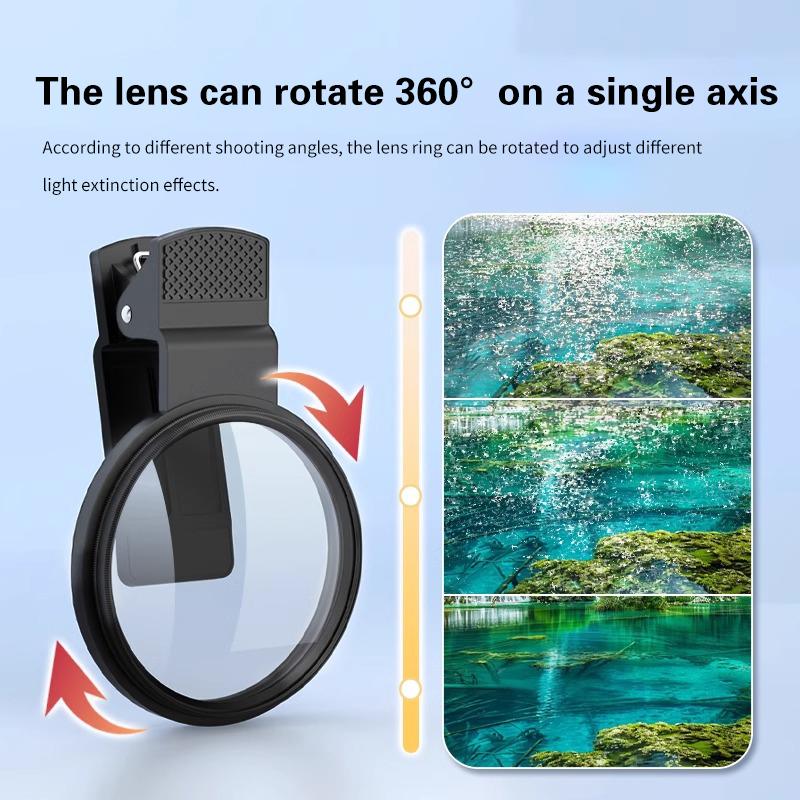 Universal CPL Filter Clip Kit For Cell Phones