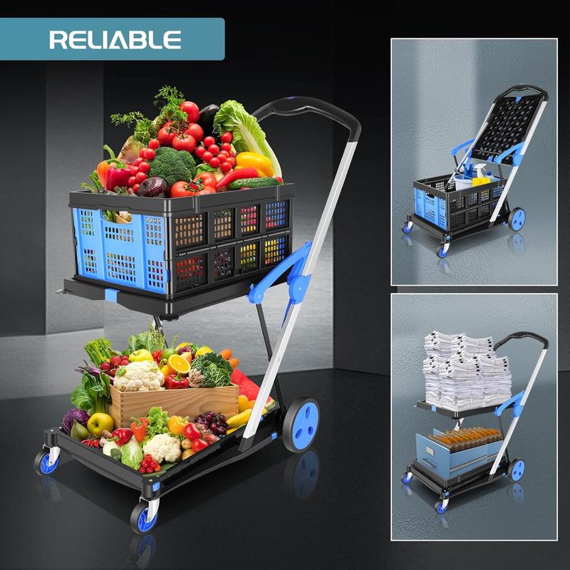 Multi use Functional Shopping Carts,Removable Basket | Free Shipping