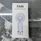 Handheld Misting Fan Portable Mini Small Fan Cooling Fan