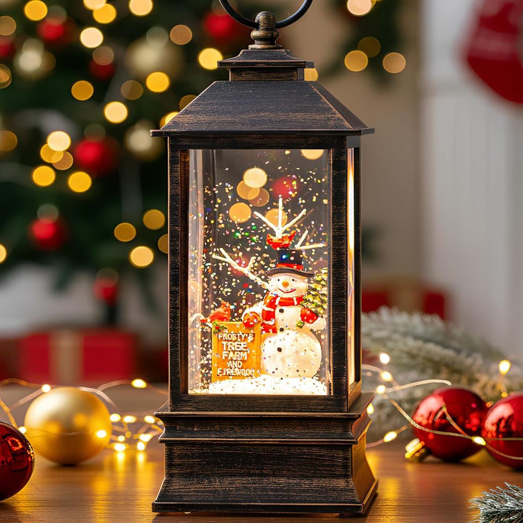 🎄 LAZA GOODS — Lighted Christmas Snow Globe Lantern with Music | FREE SHIPPING, 50% OF