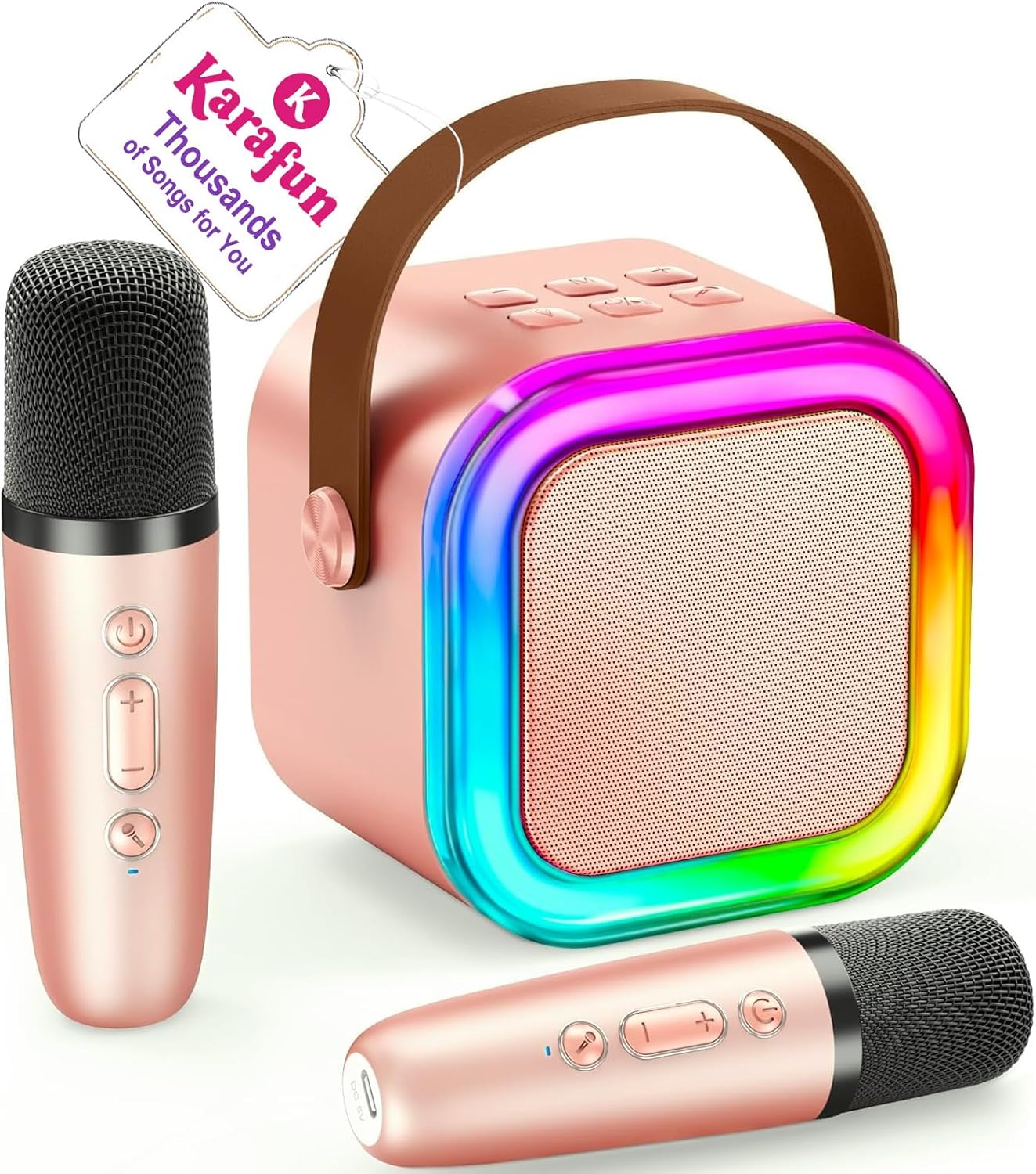 🎤 Mini Kids Karaoke Machine – 2025 Best Gift for Girls Ages 4–12 | FREE SHIPPING, 50% OFF