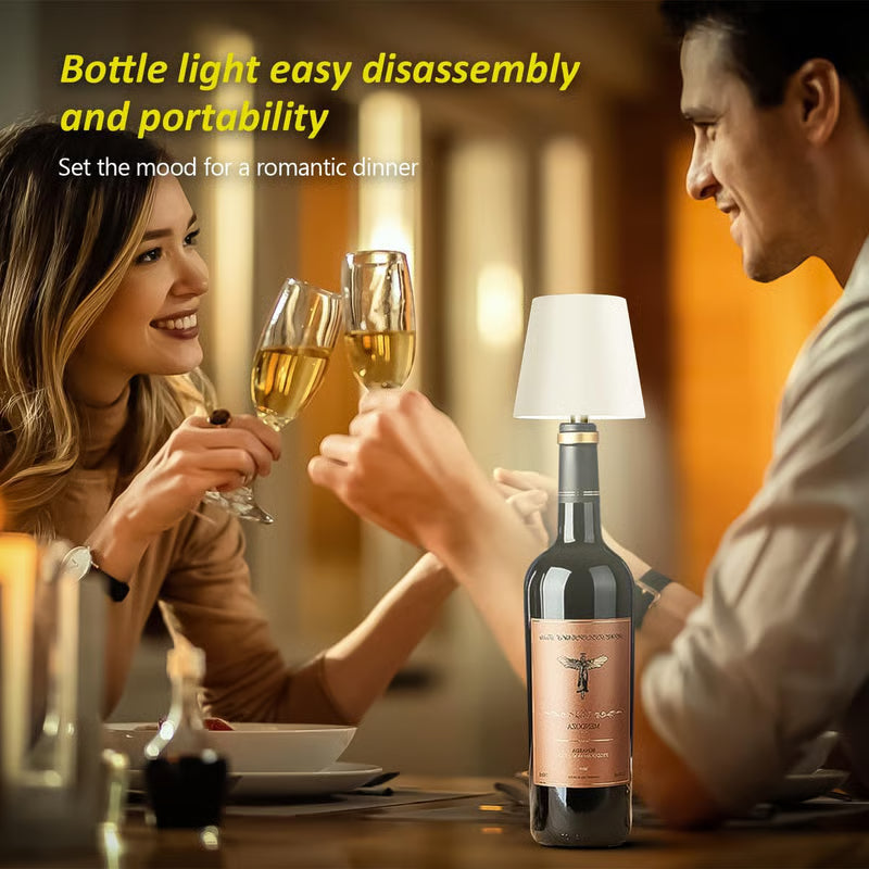 🔥49% OFF🔥 🍷 Wine Bottle Lights – Creative LED Night Lamp for Home & Gifts
