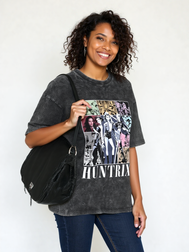 KPop Demon Hunters,HUNTR/X T-Shirt | FREE SHIPPING