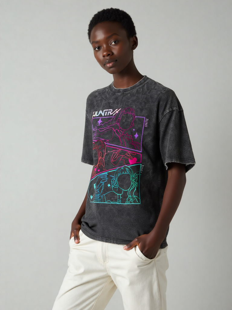KPop Demon Hunters,HUNTR/X T-Shirt | FREE SHIPPING