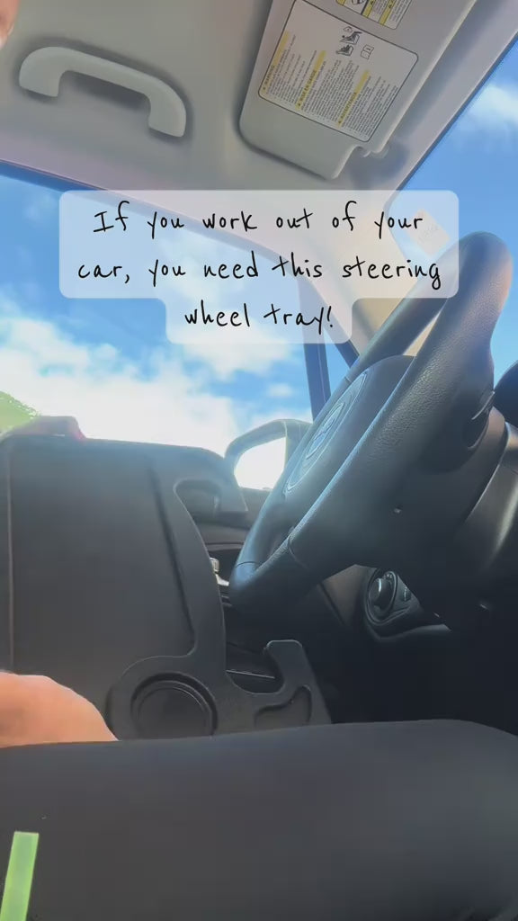 Multifunctional Car Steering Wheel Table Tray