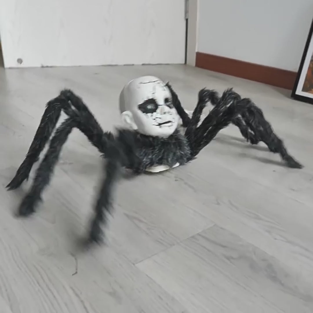 Halloween Electric Doll-Face Spider | FREE SHIPPING