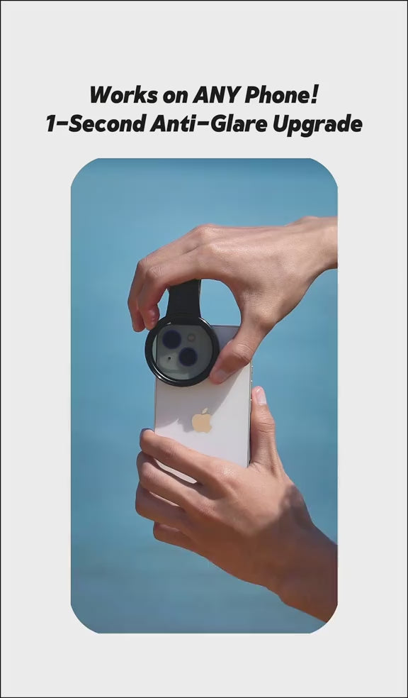 Universal CPL Filter Clip Kit For Cell Phones