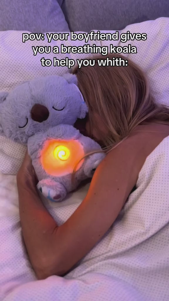 A Breathing, Glowing Musical Plush Toy Breathing Comfort Plush Toy Soothing Night Light | FREE SHIPPING