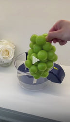 Electric Grape Peeling Machine, Automatic Small Fruit Garlic Peeler Machine Cherry Tomato Garlics Peeler Skin Remover Tool | FREE SHIPPING