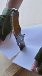 Damascus Outdoor Knife Camping Multi-Function Survival Knife High-Hardness Outdoor Survival Folding Knife | FREE SHIPPING