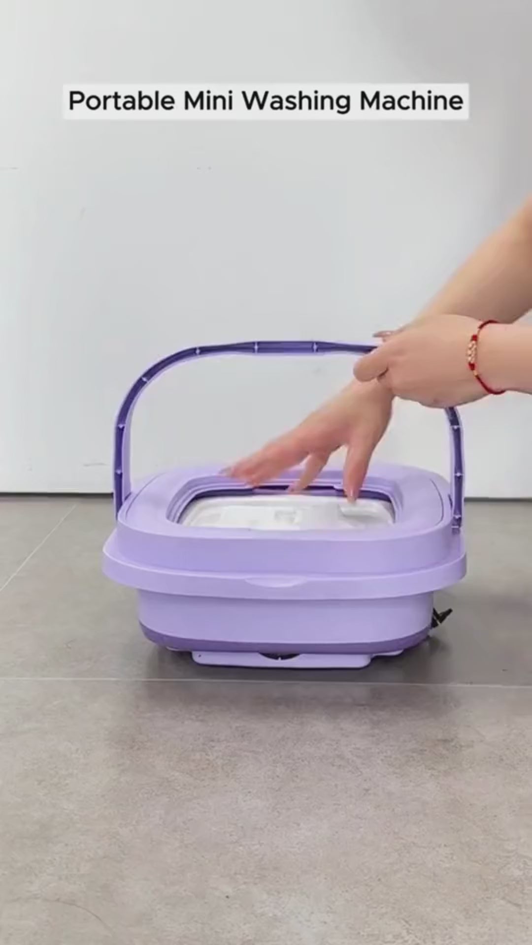 Folding Mini Washing Machine,Underwear and Socks Washing Machine | FREE SHIPPING